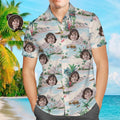 Custom Hawaiian Shirts Mountains and Rivers Father's Day Shirt Gift for Dad