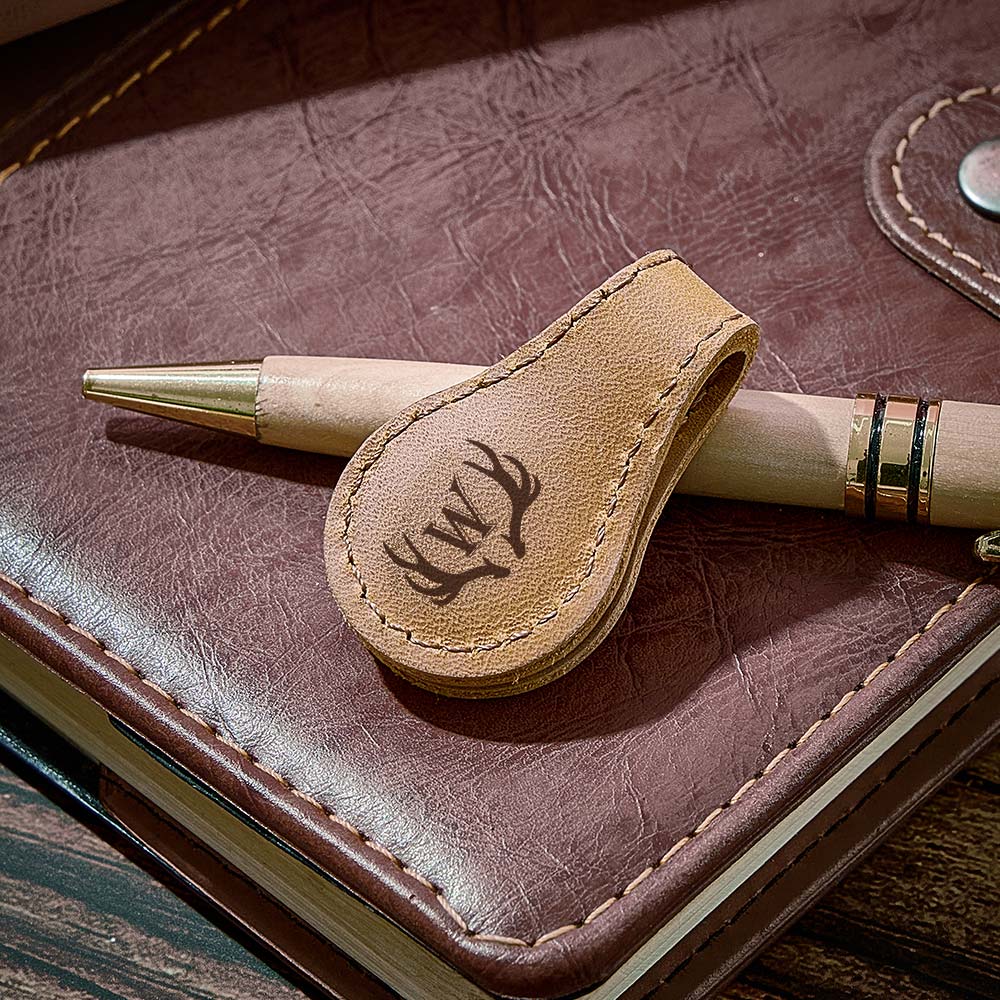 Custom Leather Bookmark Personalized Engraved Magnetic Bookmark Gift for Book Lover