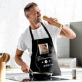 Scannable Music Code Apron Engraved Apron Waterproof Your Favorite Song Anniversary Gifts