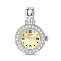 Soufeel Crystal Dangle Watch Charm Platinum Plated