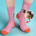 Custom Photo Socks Personalized Printed Socks Graduation Gift For Classmate
