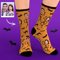 Photo Socks With Your Funny Face Custom Face Halloween Gifts Couple S Gifts