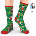 Custom Photo Socks Face Socks Super Bowl Unique Design