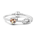 Personalize Your Charm Fingers With Hearts Bracelet Included
