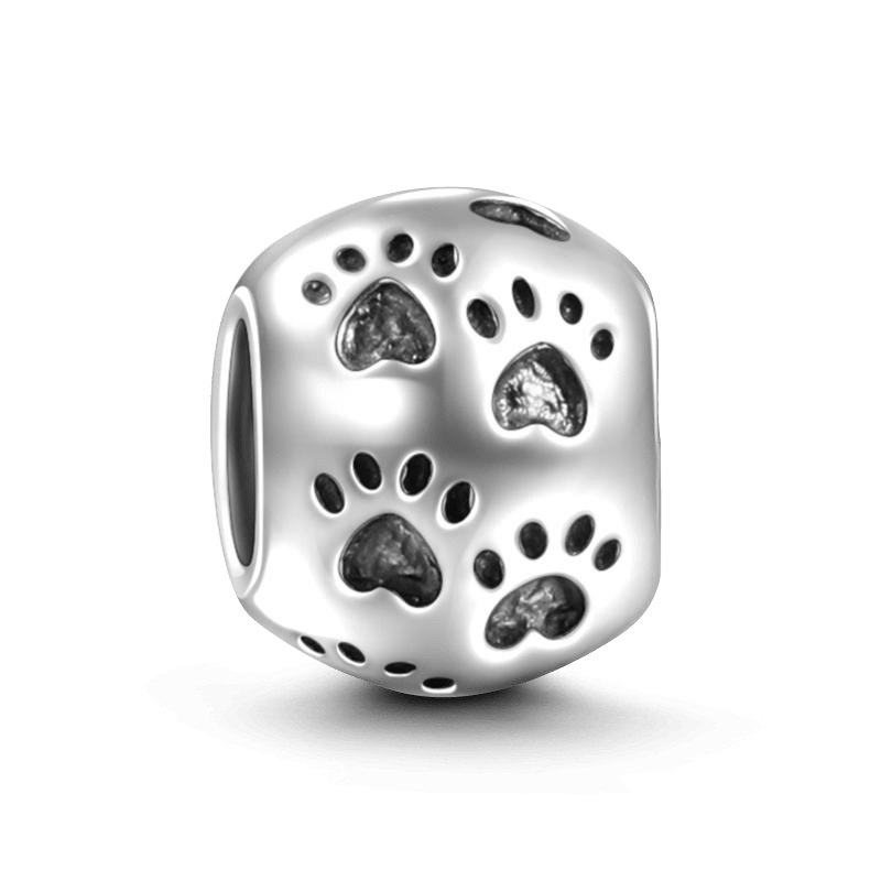 Paw Print Bracelet 925 Sterling Silver