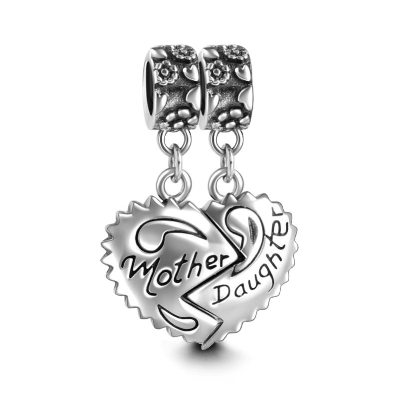 Mother Daughter Bracelet 925 Sterling Silver