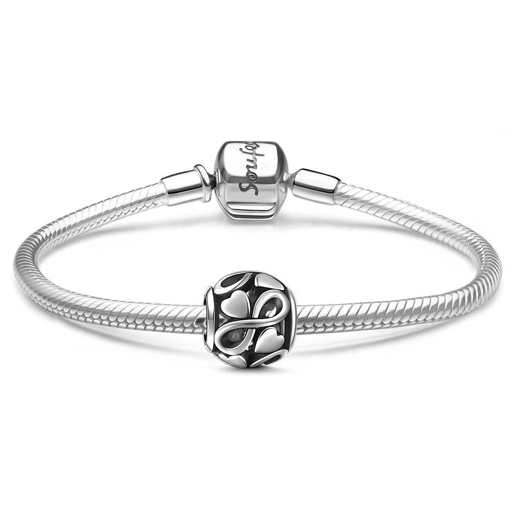 Infinity Love Bracelet Silver