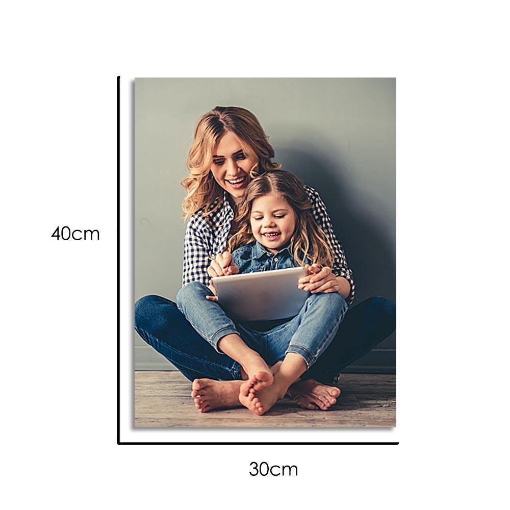 Custom Wall Art Canvas Prints Photo Oil Painting (11.81in*15.75in=30*40cm) Frameless