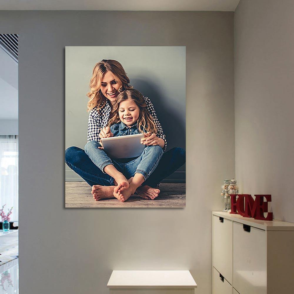 Custom Wall Art Canvas Prints Photo Oil Painting (11.81in*15.75in=30*40cm) Frameless