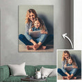Custom Wall Art Canvas Prints Photo Oil Painting (11.81in*15.75in=30*40cm) Frameless