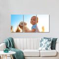 Custom Painting 3pcs Contemporary Frameless Wall Art