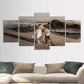 Personalized Painting 5pcs Contemporary Wall Art Frameless