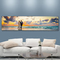Custom Painting Wall Art 160*40cm Frameless