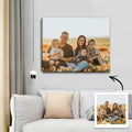 Personalized Photo Custom Oil Painting Gifts for Family Frameless