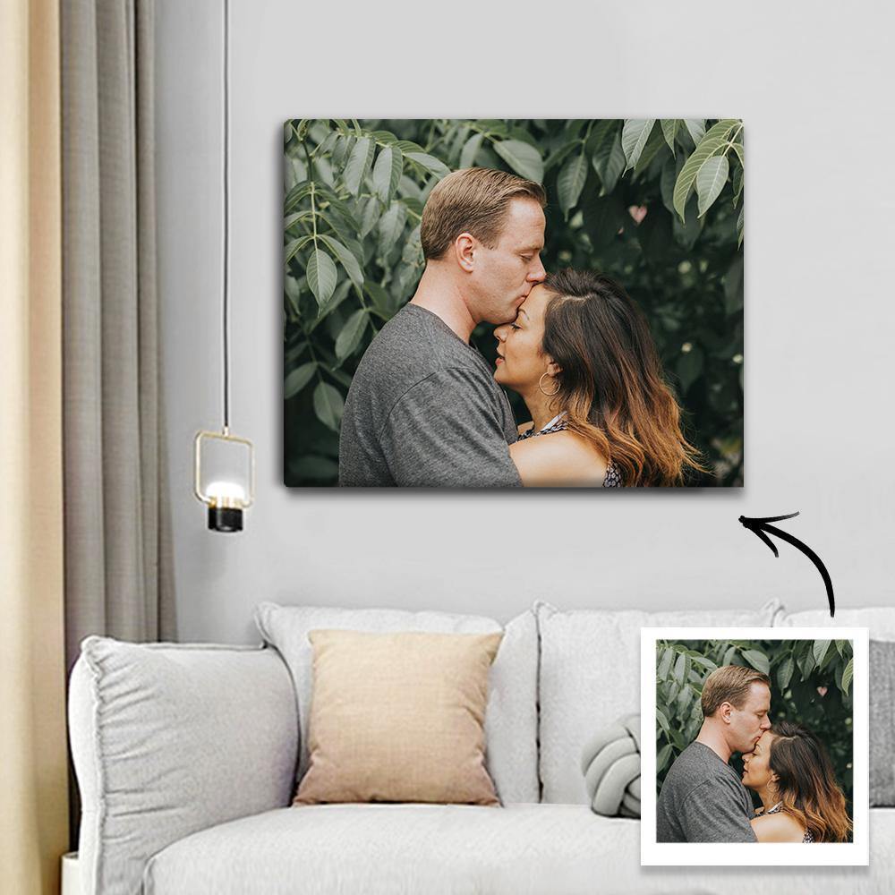 Personalized Photo Custom Oil Painting Gifts for Married Couple Frameless