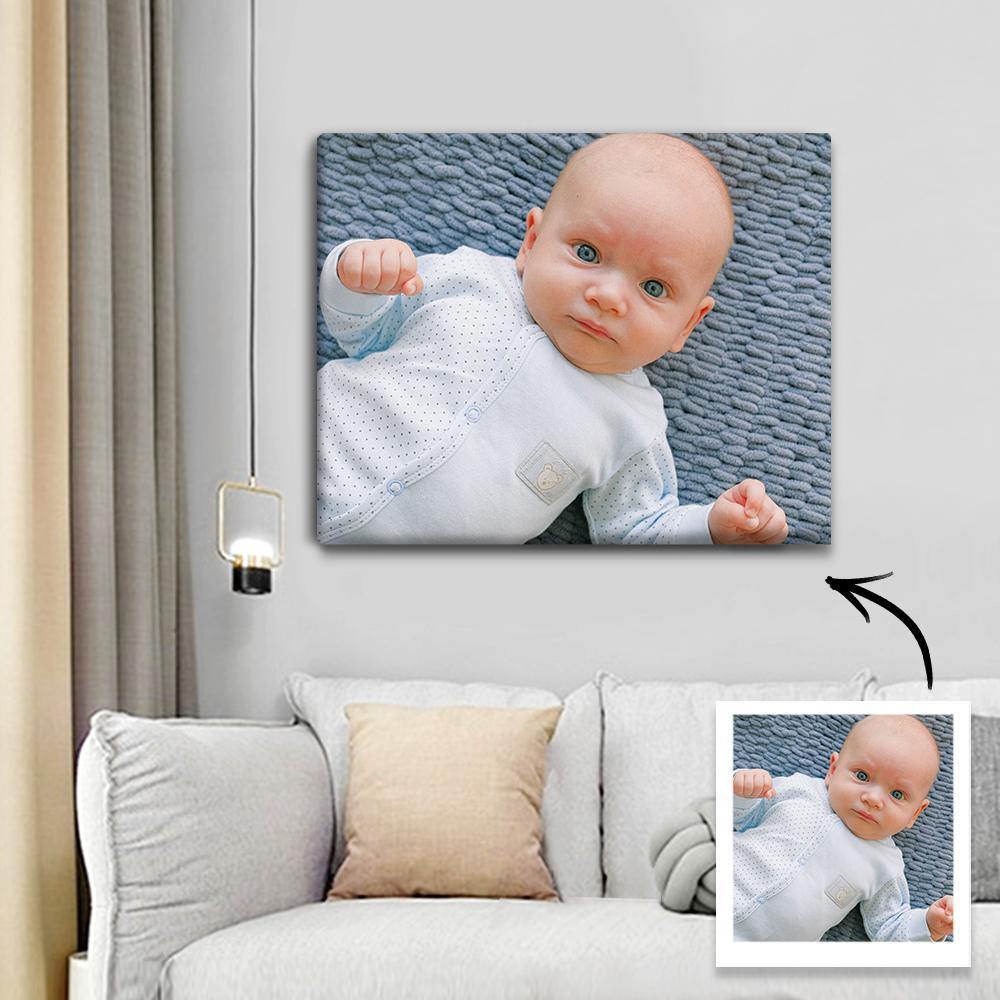 Personalized Photo Custom Oil Painting Gifts for Kids Frameless