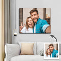 Personalized Photo Custom Oil Painting Gifts for Anniversary Portrait Frameless
