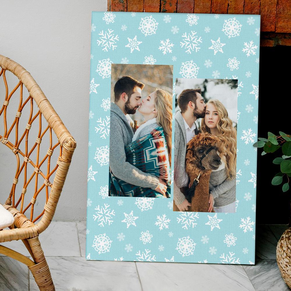 Custom Photo Wall Art Decor Personalized Collage Photo Paint Gift for Him