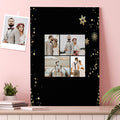 Custom Photo Wall Art Decor Personalized Collage Photo Paint valentine's Gift for Her