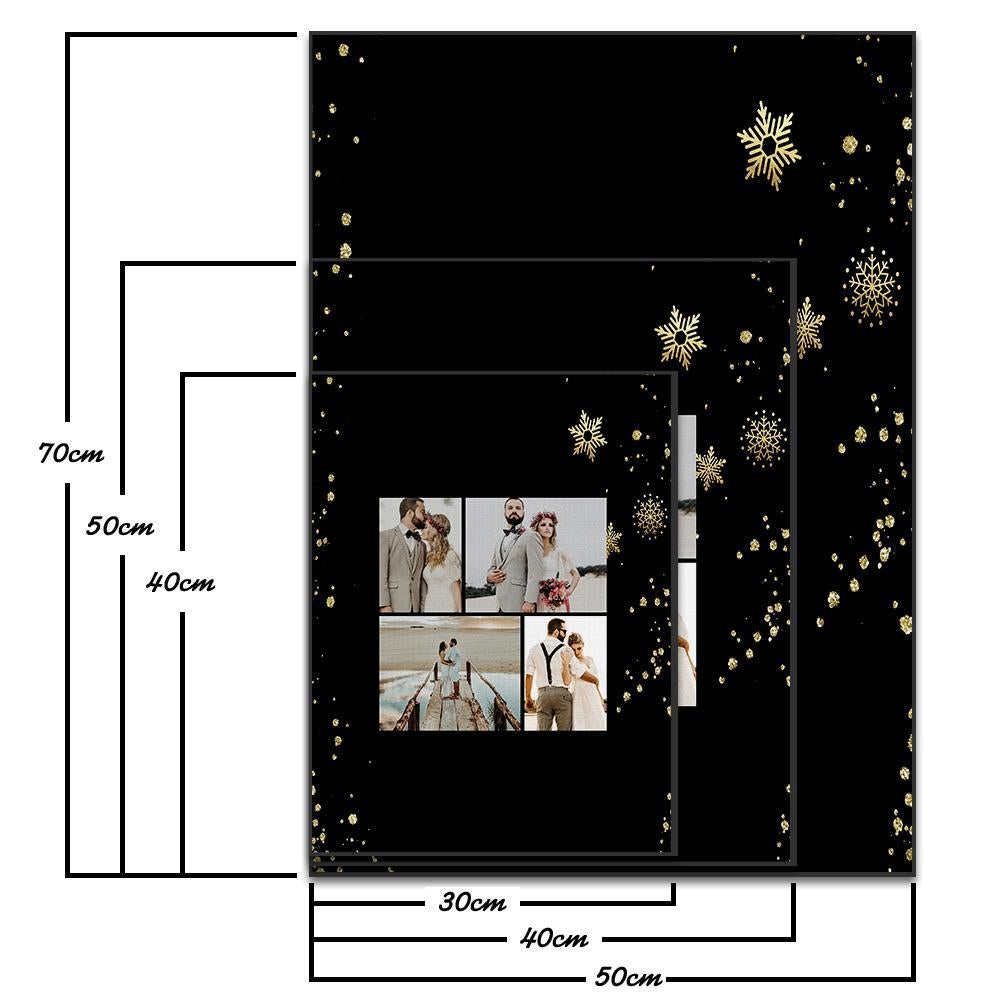Custom Photo Wall Art Decor Personalized Collage Photo Paint Gift for Him