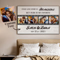 Custom Photo Frameless Canvas Text Canvas Gifts For Couples