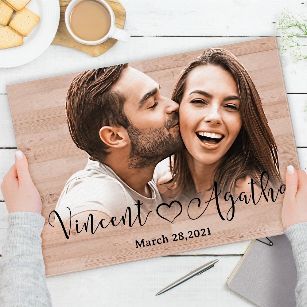 Custom Canvas Prints Wedding Gifts For Couple