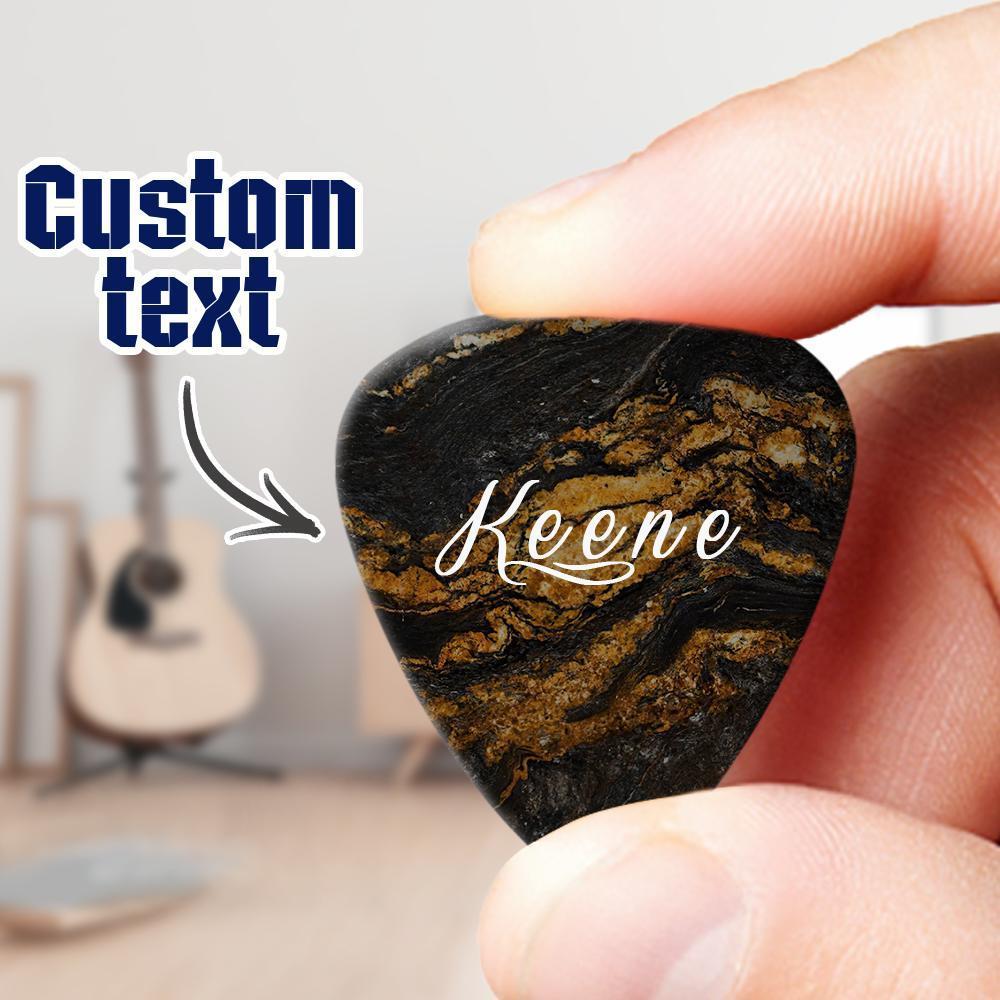 Engraved Guitar Pick Cool 6PCS