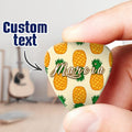 Engraved Guitar Pick Pineapple