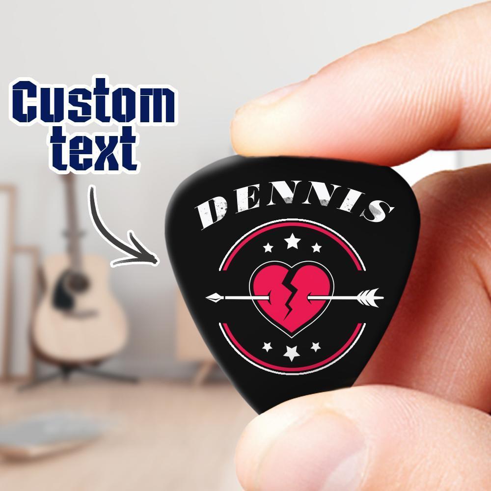 Engraved Guitar Pick Cool Style