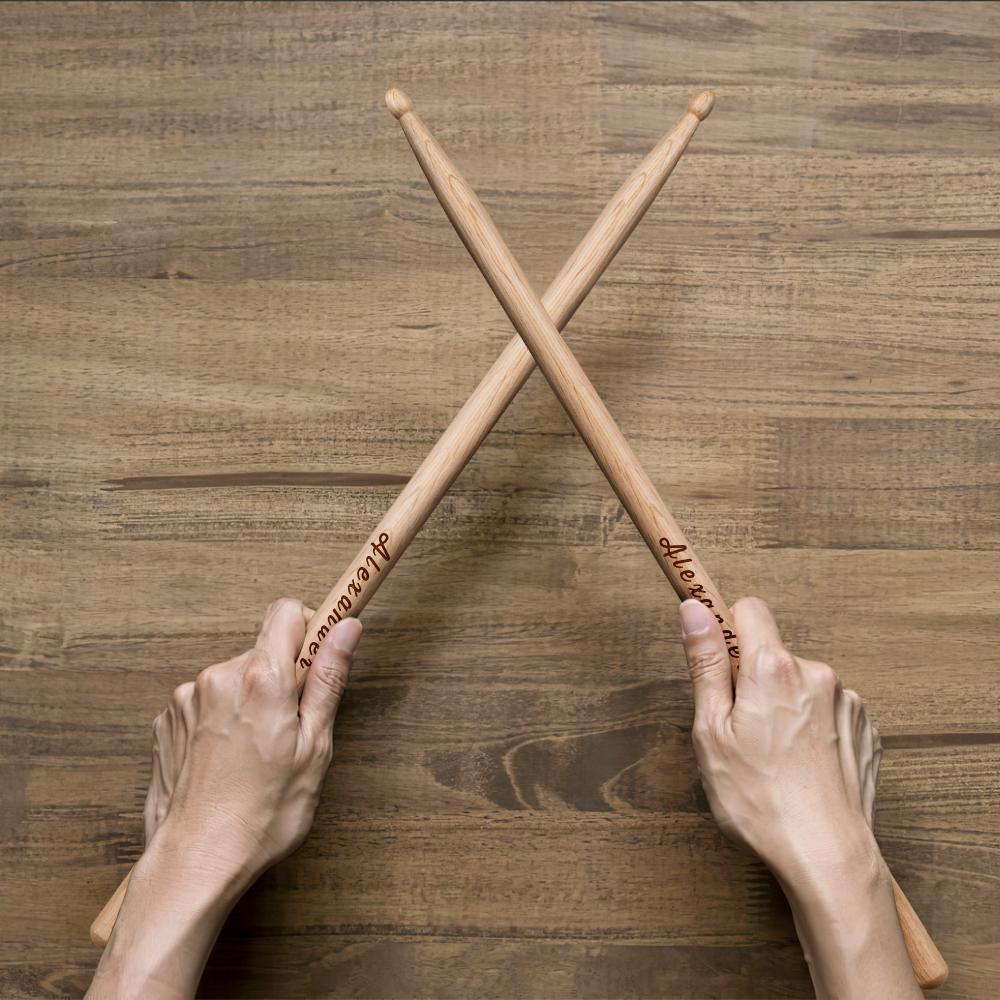 Custom Engraved Drumsticks Unique Gifts