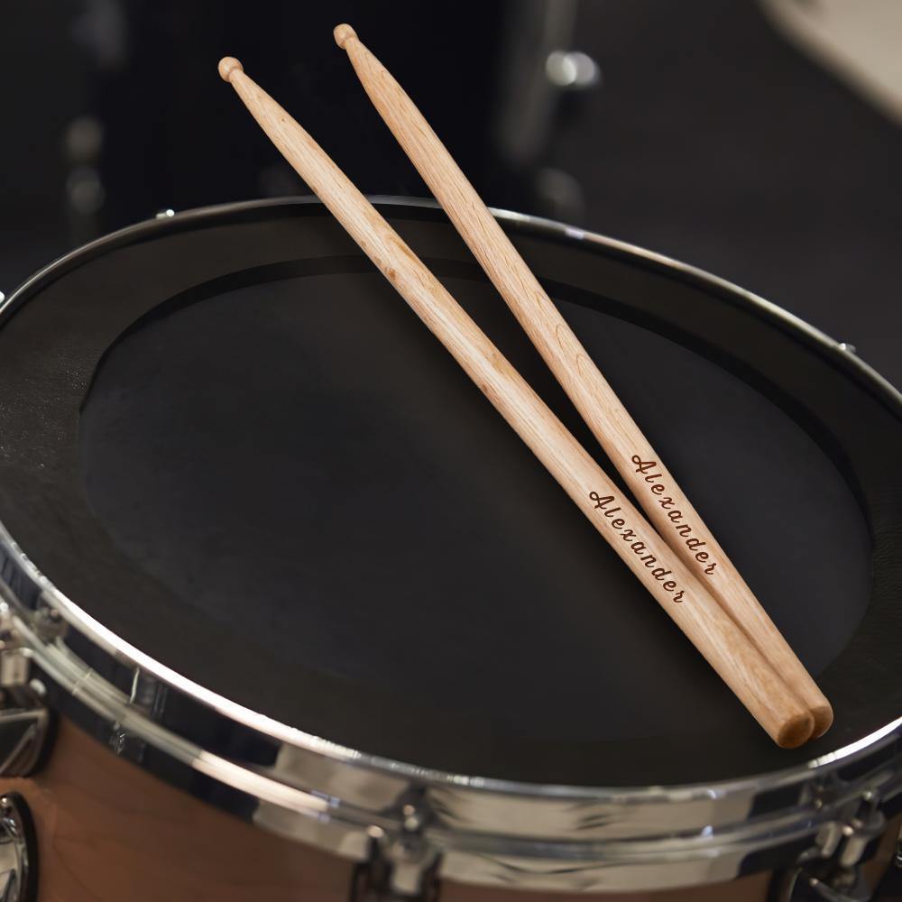 Custom Engraved Drumsticks Unique Gifts