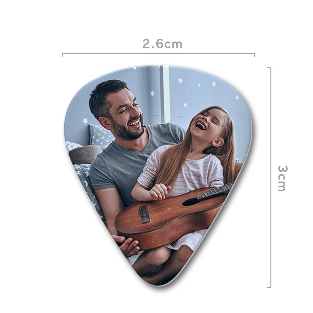 Scannable Spotify Code Guitar Pick, Engraved Music Song with Photo Guitar Pick Unique Gifts 12Pcs