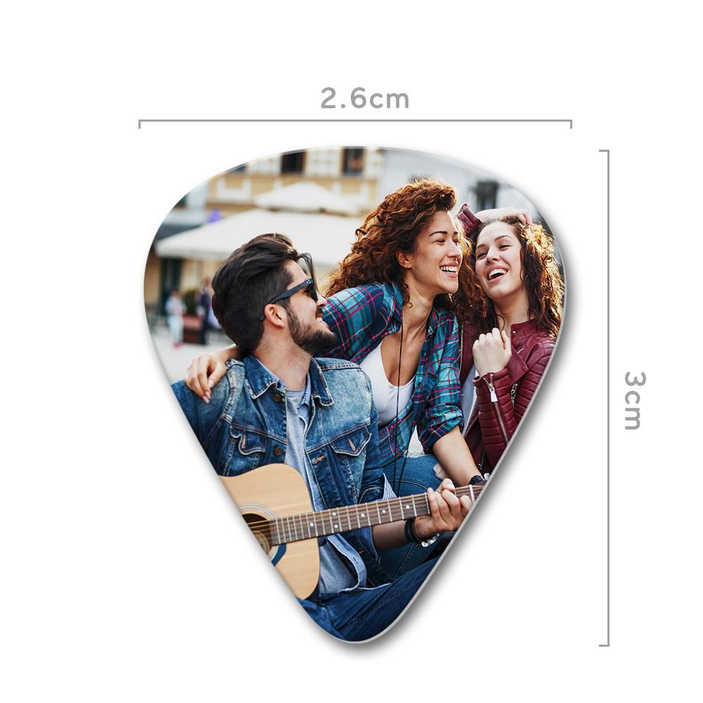 Scannable Spotify Code Guitar Pick, Photo Engraved Music Song Guitar Pick  12 Pcs