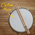 Custom Spotify Code Drumstick Wood Drumstick Unique Gifts For Musicians