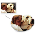 Custom Pet Head Photo Face Pillow 3D Portrait Pillow - Cute Head