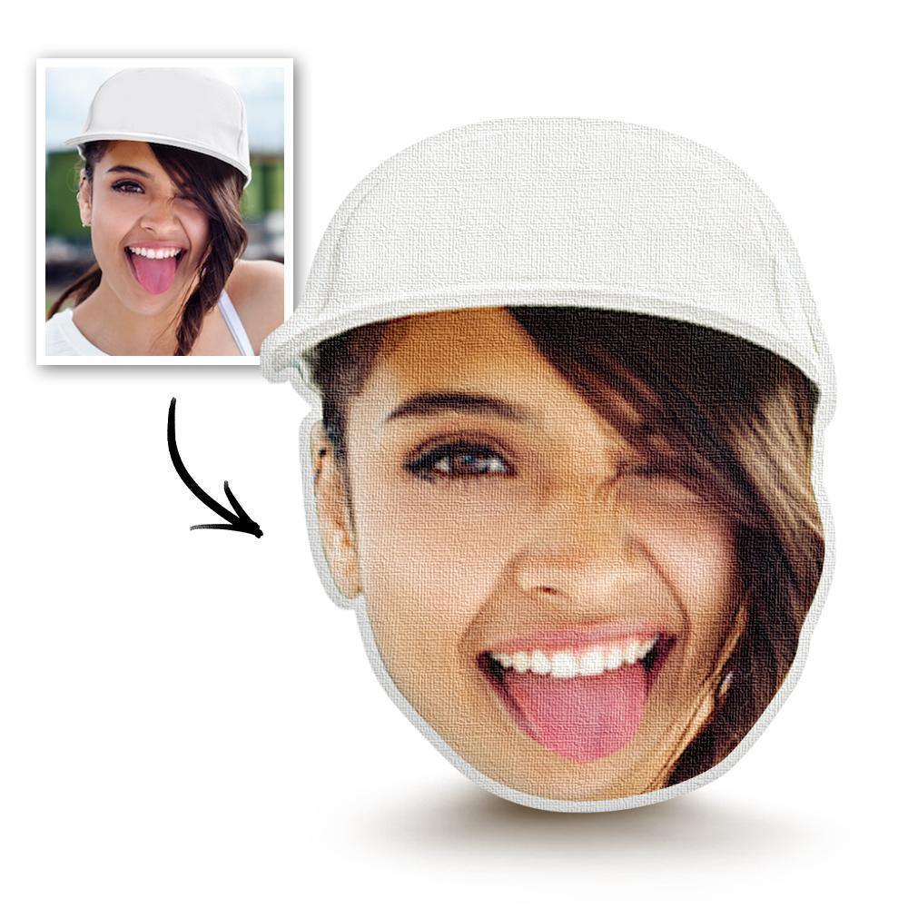 Custom Head Photo Face Pillow 3D Portrait Pillow - Naughty Face