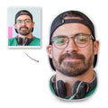 Custom Head Photo Face Pillow 3D Portrait Pillow - Men's Funny Head