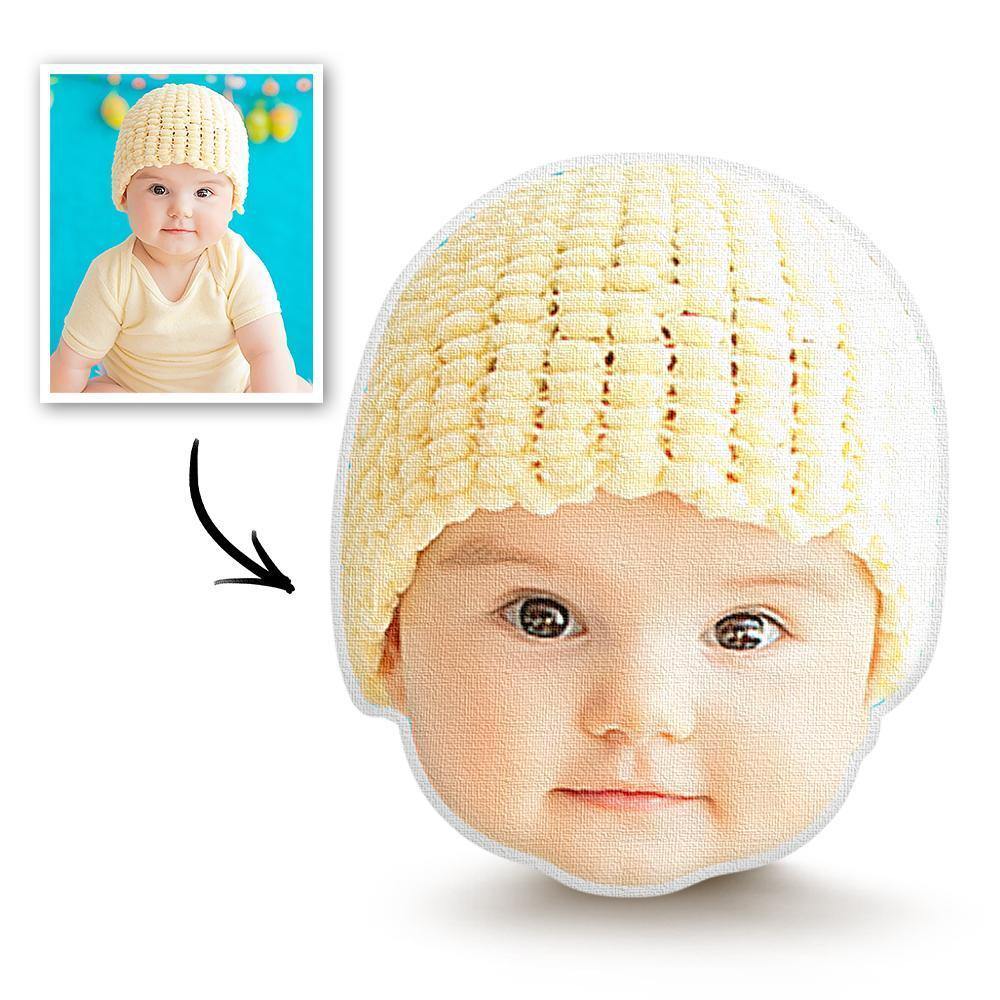 Custom Photo Face Pillow 3D Portrait Pillow - Baby's Gift
