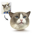 Custom Cute Cats Photo Face Pillow 3D Portrait Pillow The Little Puff