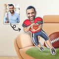 Custom Photo Pillow Human Shape Gift for Super Bowl