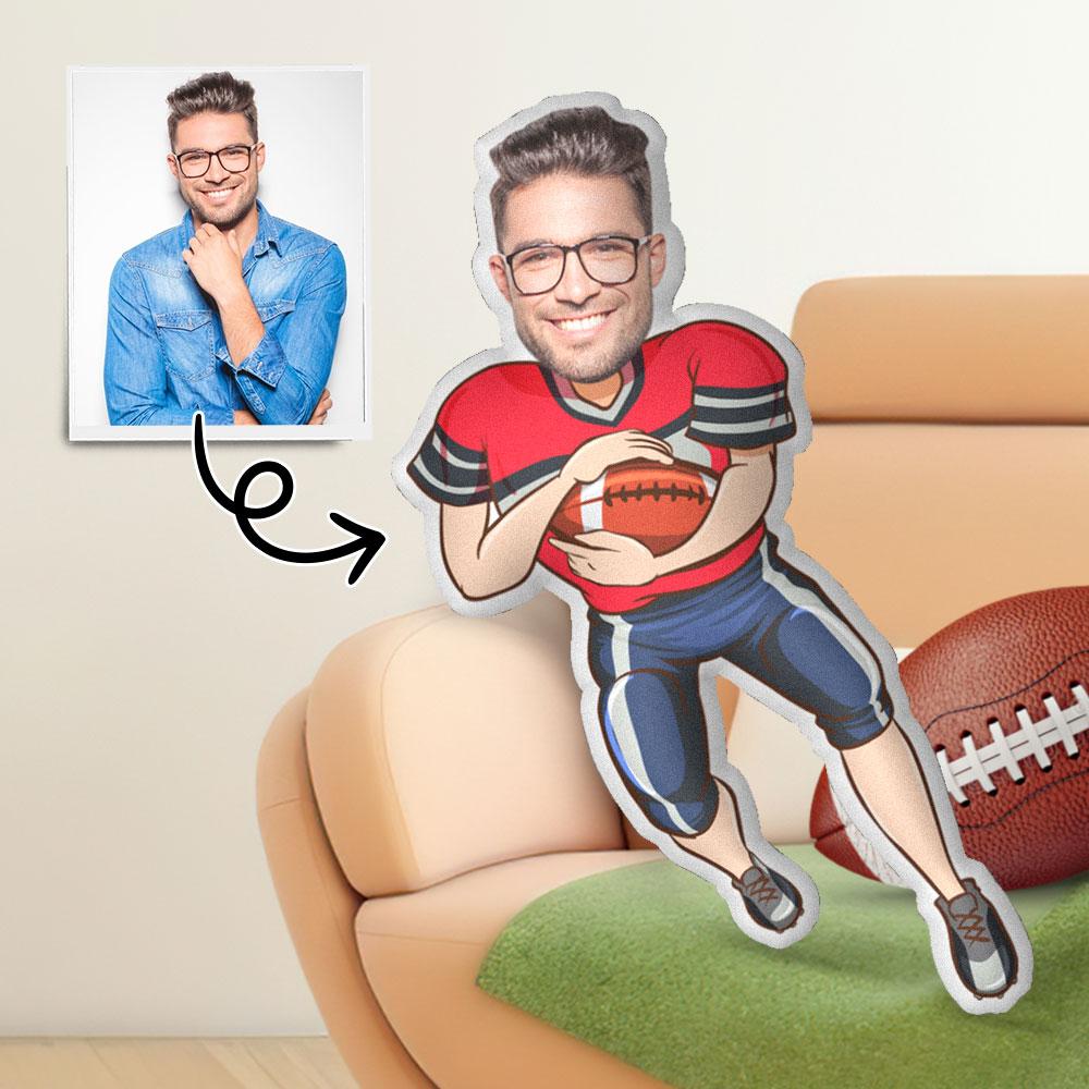 Custom Photo Pillow Human Shape Creative Sports Gift
