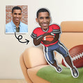 Custom Photo Pillow Creative Home Sports Pillow Gift for Super Bowl