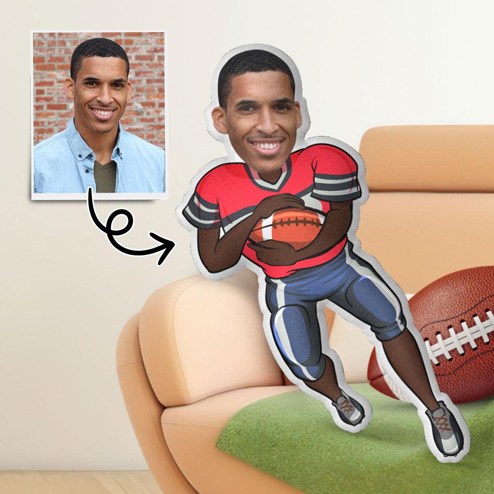 Custom Photo Pillow Creative Home Sports Pillow Gift for Super Bowl