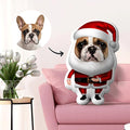 Custom Photo Face Christmas Pillow Gifts for Pet