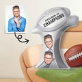 Custom Photo Pillow Funny Face Gift Sport Theme