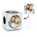 Personalized Four-Sided Photo Charm Customized Bead for Women