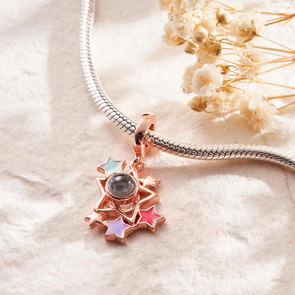 Custom Projection Charm Stars Cluster Creative Gift