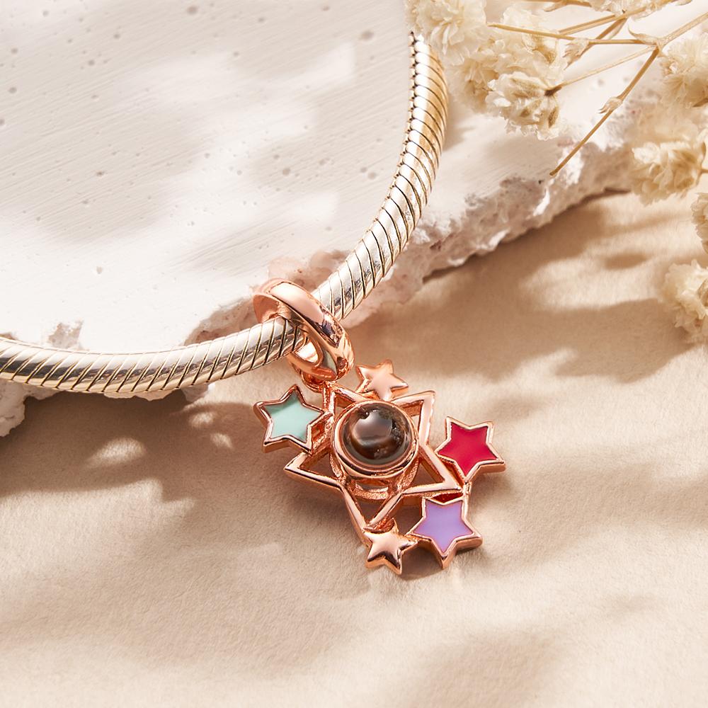Custom Projection Charm Stars Cluster Creative Gift