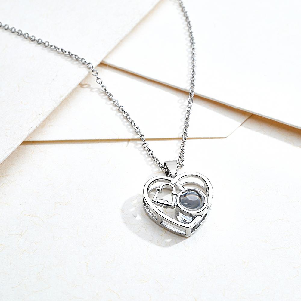 Custom Projection Necklace Love Heart Stethoscope Gift for Doctor