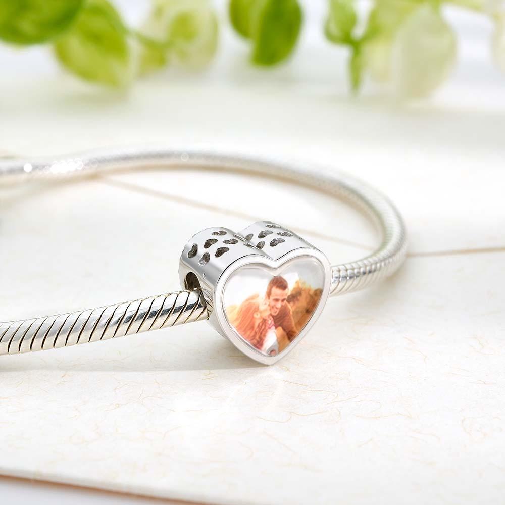 Photo Charm Shining Zircon Pendant Gifts For Her